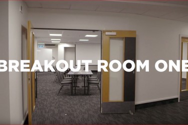 A virtual tour of Breakout Room One 